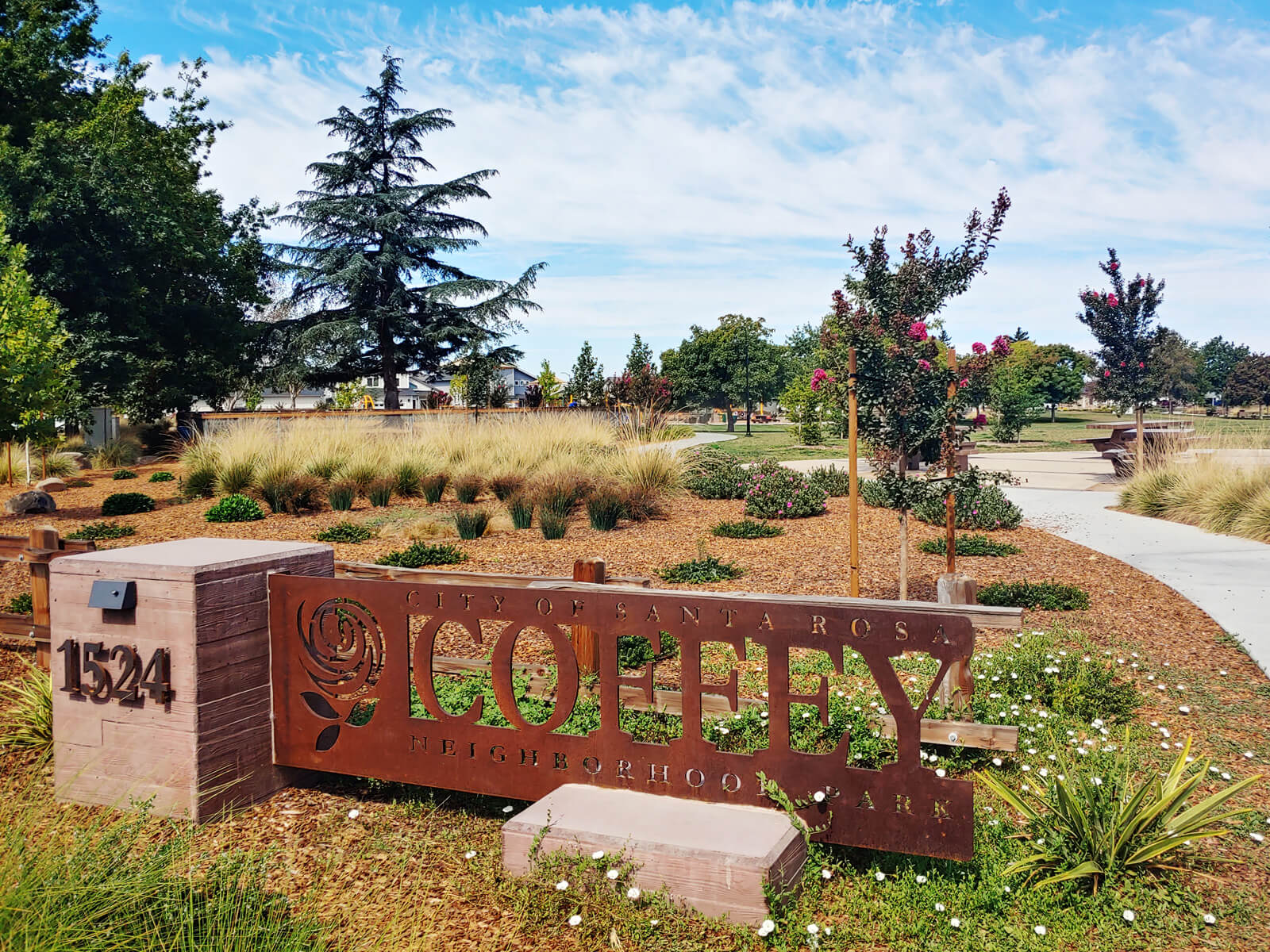 Coffey Park Sign