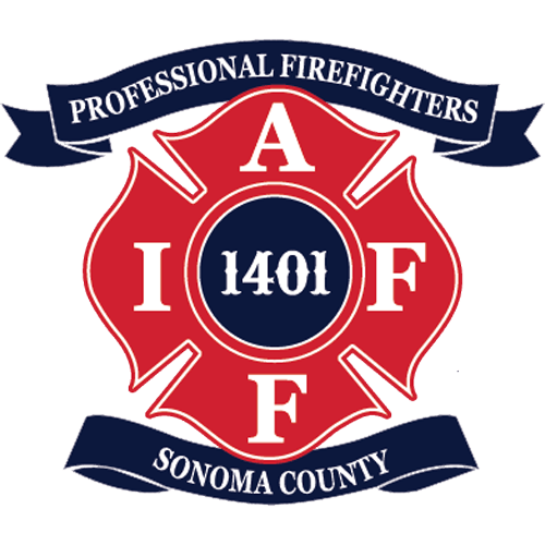 Professional Fire Fighters of Sonoma County Local 1401 logo
